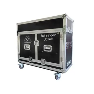 Customized Behringer X32 Hydraulic Flight Case With Laptop Stand Outdoor Live Show Digital Mixer Portable Flight Case