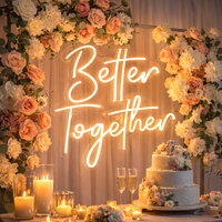 Enseigne Néon Personnalisée avec Design Gratuit, Lettres Néon LED en Acrylique pour Décoration Maison, Mariage et Fêtes