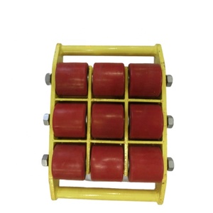 6T 8T 12T Heavy Duty Machine Moving Skate Roller Transport <strong>Cargo</strong> Trolley Material Handing <strong>Cart</strong> - Product Image 4