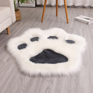 Cat Paw Carpets for Living Room Bedroom Fur Cute Decorative <strong>Sofa</strong> Bed Area Floor Carpets &amp; Rugs <strong>Mat</strong> - Product Image 4