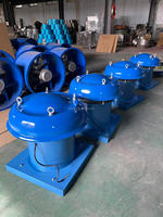 Ventilateur d'extraction axial anti-corrosion à grand débit d'air pour toit en forme de champignon, étanche, pour usine, ferme, entrepôt, refroidissement et extraction d'air