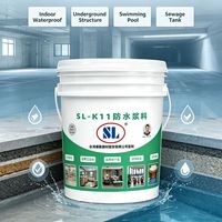 Peinture imperméable universelle SL-K11 pour salle de bain, cuisine, décoration intérieure, balcon, toilettes, piscine, réparation des fuites