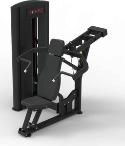 Máquina de gimnasio de doble función de Venta caliente Equipo de prensa de hombro y pecho Selección cargada con pines para un entrenamiento efectivo - Product Image 1