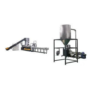 Plastic pp pe film recycled granules/plastic pellet machine/recycle plastic granules making machine