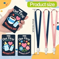 Nouvel ensemble de lanyards personnalisés Sunshine pour événements, badges d'identification PVC VIP pour exposition, cartes PVC RRID avec logo imprimé