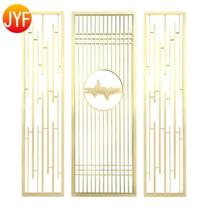 Z Z0016 Heißer Verkauf Edelstahl Home Room Partition Moderne Metall wand kunst Hanging Decor Screen