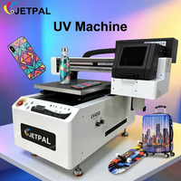 Imprimante jet d'encre UV à plat Jetpal 4050 économique, dispositif de marquage personnalisé pour balles de golf, tête d'impression XP600 pour matériaux textiles