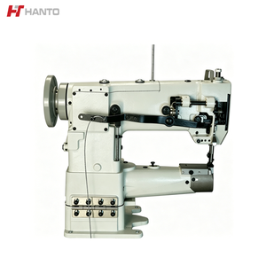 Macchina da <span class=keywords><strong>cucire</strong></span> a braccio cilindrico con piedino mobile, industriale, con lubrificazione automatica <span class=keywords><strong>per</strong></span> pelle spessa, riparazione calzature e produzione borse - Product Image 1