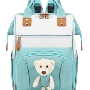 Mochila Moderna de Gran Capacidad para Pañales, para Viajes y <span class=keywords><strong>Lactancia</strong></span>, con Funciones de Saco de Dormir - Product Image 1