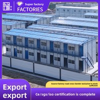 Maison conteneur de luxe à 2 étages fabriquée en Chine avec 4 chambres, structure en acier étanche pour appartement/villa
