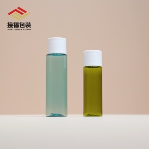 छोटी क्षमता 15ml30ml प्लास्टिक की बोतल सर्पिल कवर और फ्लैट कंधे के आंतरिक स्टॉपर परीक्षण पैकेज टोनर लोशन पालतू बोतल - Product Image 1