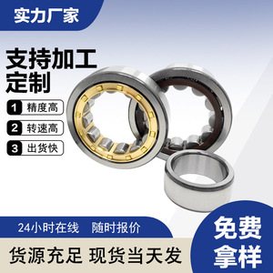 Cylindrical Roller Bearings NU1004EM 20x45 mm Brass Cage P0 Precision Electric Motors Agricultural <b>Machinery</b> - Product Image 3