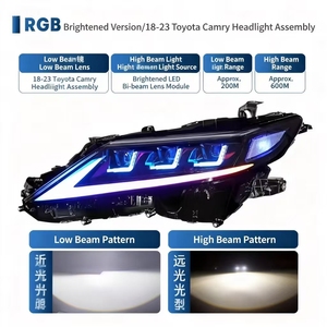 Kit de Faros Delanteros de Tres Lentes de Alta Calidad para Toyota Camry Modelo Estadounidense 2018-2020 - Product Image 3