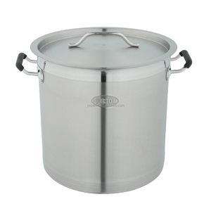 Batterie de cuisine à induction commerciale d'usine OEM Marmite en acier inoxydable de <span class=keywords><strong>40</strong></span> <span class=keywords><strong>cm</strong></span> pour restaurants - Product Image 2