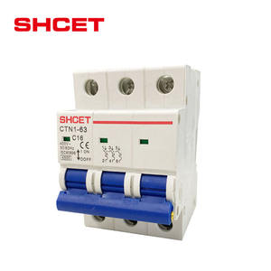 Оптовая продажа, Заводские электроэлектрические 6KA AC MCB 1P 2P 3P 4P 6A 10A 16A 20A 25A 32A 40A 50A 63A миниатюрные выключатели, цена - Product Image 3