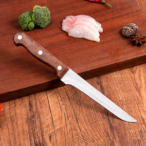 Couteau à désosser de 5 pouces en acier inoxydable, couteau de boucher tranchant pour viande, couteau de cuisine pour fileter le poisson, forgé pour couper, trancher <span class=keywords><strong>et</strong></span> éplucher - Product Image 2