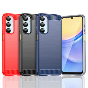 Coque arrière antichoc en fibre de carbone TPU pour Samsung Galaxy A16 5G - Product Image 1