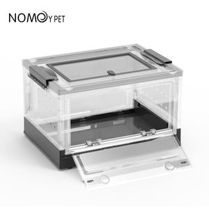 Kunststoff Reptilien Fütterung sbox Spider Lizard Zucht box Kleintiere Lebensraum Faltbares Reptilien Terrarium mit Sieb belüftung - Product Image 4