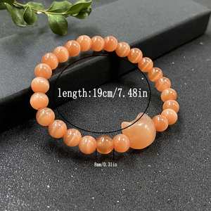 Natural Stone Bracelet Colorful Glass Beaded Chakra Balance Top-rated Source Factory China <b>Engraved</b> Logo - Product Image 5