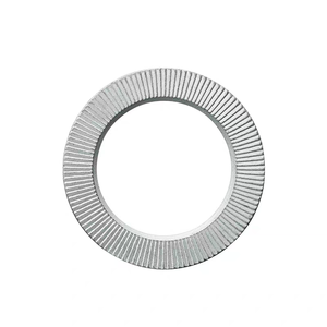 Rondelles autobloquantes doubles fendues DIN25201, en acier inoxydable plaqué anti-desserrage, épaisseur 6 mm, simples - Product Image 3