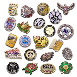 Chine usine de haute qualité Logo personnalisé Double pont chaîne broche broche Japandi métal émail ange Souvenir excellent estampage - Product Image 1