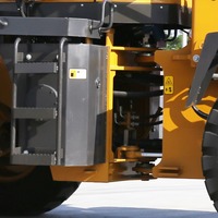 Cargadora de Ruedas LT633 de 3 Toneladas, Precio de Fábrica, Motor Weichai de 92KW, Cucharón de 18 CBM, 4x4, Certificación CE ISO EAC