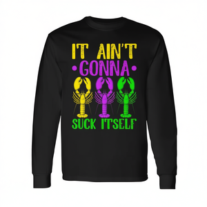 Camiseta de Manga Larga con Diseño de Cangrejos para el Festival de Mardi Gras de Nueva Orleans - Product Image 2