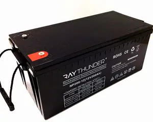 Rechargeable ups battery 12V 200AH for solar street light system