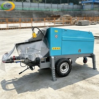 Pistolet à béton électrique et diesel portable pour projets souterrains en Amérique du Sud, idéal pour les sites miniers isolés sans alimentation électrique