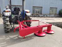 Faucheuse à tambour pour tracteur, coupe-herbe rotatif pour la récolte de l'herbe et de l'alfalfa, machine agricole à prise de force (PTO)