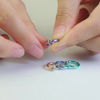Anneau de piercing pour oreille en laiton plaqué or, faux anneau de lèvre, anneau de nez à ressort gratuit, pince pour os d'oreille, anneau de piercing multi-usage pour mariage