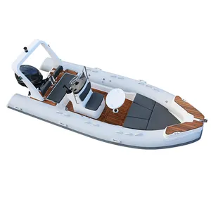 Inflatable Rubber Boat RIB 550 Luxury Zodiac Boats With CE In Hypalon Or PVC Fishing And Sport Dinghy Made In China