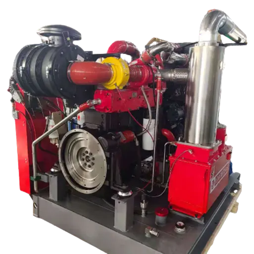 ATEX qualificato zona II miniera a prova di esplosione motore diesel pompa dell'acqua set e aria-compressore set con DNV Skid telaio piattaforma