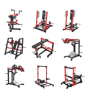 Toptons K108 Phòng Tập Thể Dục Thiết Bị Hip Lực Đẩy & Squat Giá Nhà Máy Bán Hàng Trực Tiếp Tấm Nạp Máy Thương Mại Hip Cầu + Squat - Product Image 3