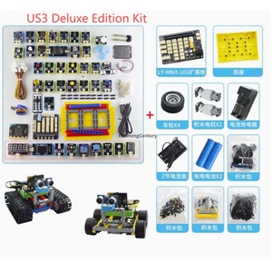 Placa de Desarrollo Micro-bit US123, Kit de Inicio con Sensor, Placa de Expansión, Programación en Python, Bloques de Construcción para Coche Inteligente KM, Accesorios - Product Image 6