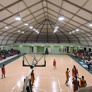 Tentes de sport réutilisables 25x25m 30x40m pour terrains de tennis et de basketball, idéales pour centres sportifs temporaires et bâtiments événementiels - Product Image 4