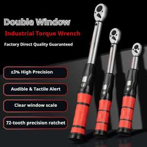 High-precision Adjustable Preset Kilogram <strong>Wrench</strong> Auto Repair Tool 1/4 "1-5N.m &amp; 8.85-44.25in.lb Double-window <strong>Torque</strong> <strong>Wrench</strong> - Product Image 5