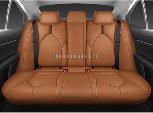 Coprisedili per Toyota Camry 2018-2024, Set Completo in Pelle di Lusso, Accessori <span class=keywords><strong>Auto</strong></span> Impermeabili, Protezione Sedili - Product Image 3