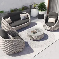 2022 vendita calda corda intrecciata a mano patio altalene divano moderno da esterno per adulti e bambini prezzo di fabbrica mobili da giardino