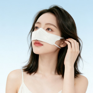 Ruiyao Nasal Mask White Solid Color Breathable Dust Protection Cold Protection Individual Packaging - Product Image 1