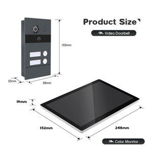 Vente en gros 10.1 pouces <span class=keywords><strong>Interphone</strong></span> Poe Interphones de porte et système de déverrouillage Appartement Téléphone Vidéo Système d'<span class=keywords><strong>interphone</strong></span> <span class=keywords><strong>Ip</strong></span> - Product Image 4