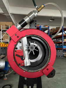 Mesin pencuci flens yang dipasang di SFP-300 otomatis Facer flens pneumatik portabel 0 "-12" - Product Image 2