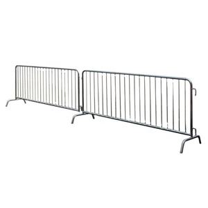 Barricade en acier de sécurité AEO barrière de concert en métal antirouille/diviseur de contrôle des foules - Product Image 2