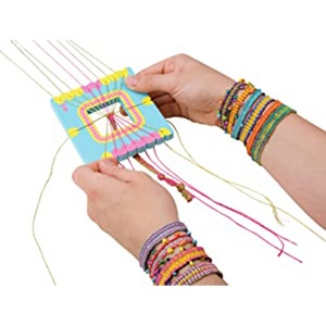 สร้อยข้อมือทำมือสำหรับศิลปะมิตรภาพและงานฝีมือ DIY,เชือกถักก้านสำหรับเด็กผู้หญิง - Product Image 3