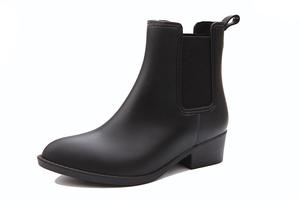 Scarpe da pioggia senza pizzo per <span class=keywords><strong>donna</strong></span> adulto personalizza <span class=keywords><strong>stivaletto</strong></span> caviglia e <span class=keywords><strong>stivaletto</strong></span> <span class=keywords><strong>donna</strong></span> <span class=keywords><strong>impermeabile</strong></span> taglio alto tacco medio personalizzato Pvc - Product Image 5