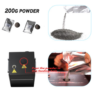 650W <span class=keywords><strong>DMX</strong></span> mát Trắng/Đen Sparkler điều khiển từ xa hiệu ứng đặc biệt pháo hoa Máy Tia lửa lạnh cho Câu Lạc Bộ tiệc cưới - Product Image 4