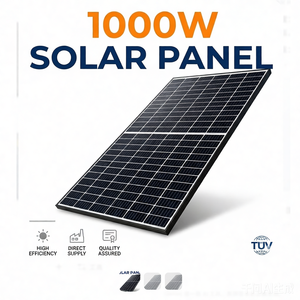 แผงโซลาร์เซลล์ 1000 วัตต์ 720 วัตต์ แผงโซลาร์เซลล์ 1000w โมดูล PV กระจกสองชั้น Topcon แบบ Half Cell ระบบติดตั้งบนหลังคา - Product Image 6