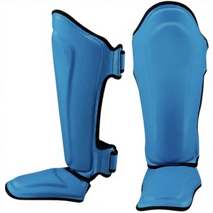 Protectores de Espinilleras de Piel Sintética PU de Alta Calidad 2025 al por Mayor para MMA, Muay Thai y Kickboxing - Product Image 5