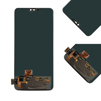 Écran de téléphone mobile OnePlus 6 modèle 1259 OLED, assemblage intérieur et extérieur avec cadre, écran tactile