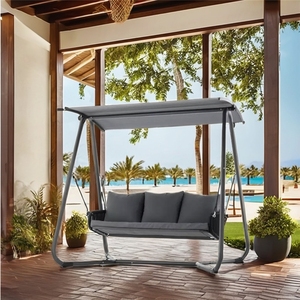 Yoho Outdoor Canopy & Gazebo Swing Chaise berçante Patio Swing Chair avec fonction à bascule - Product Image 5